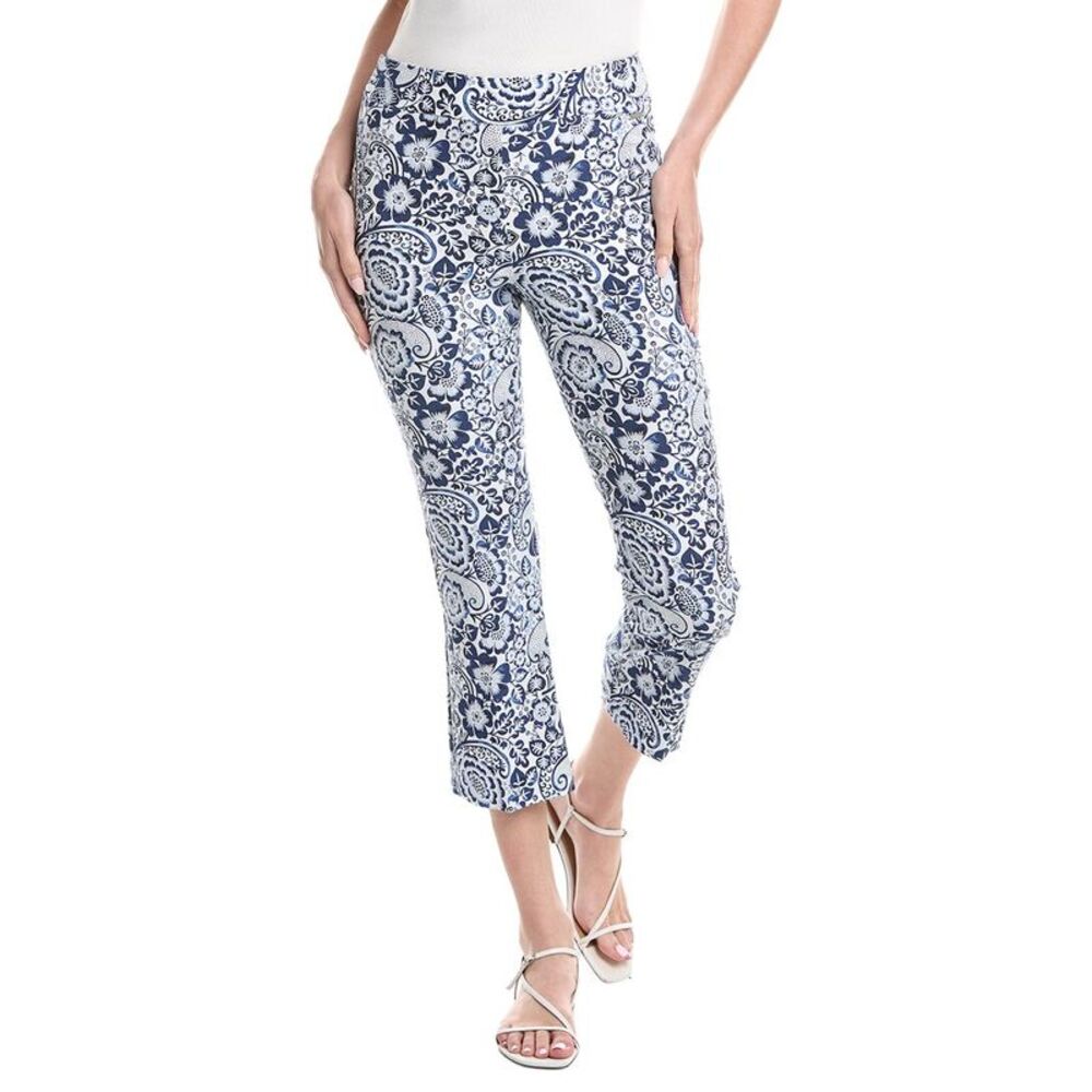T Tahari Womens Cropped Pant, Blue